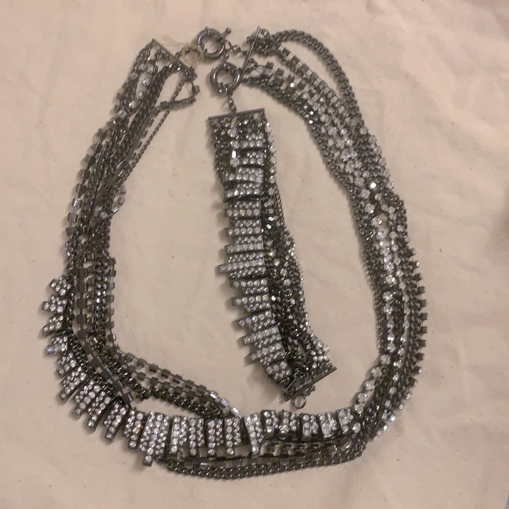 Madewell Necklace and Bracelet